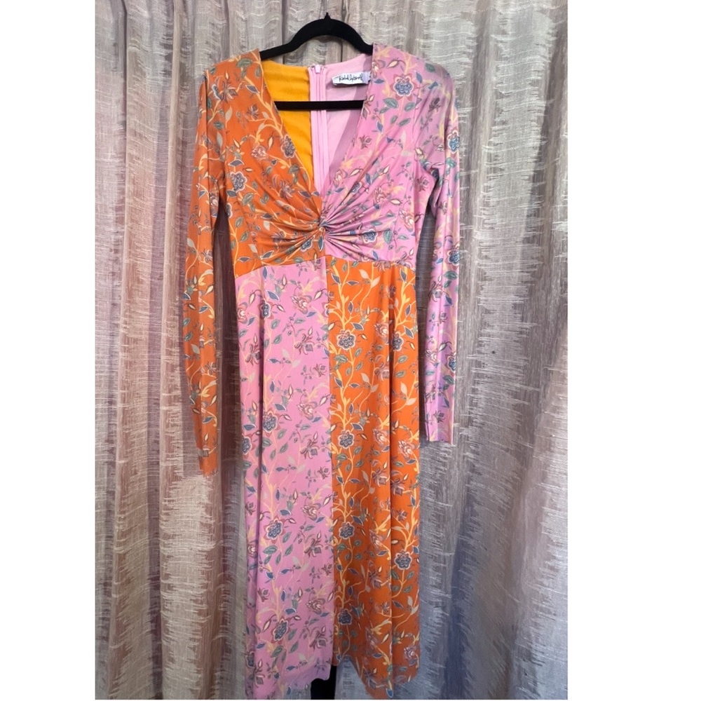 Rachel Antonoff Olivia Long Sleeve Midi Dress, NEW - Picture 3 of 15